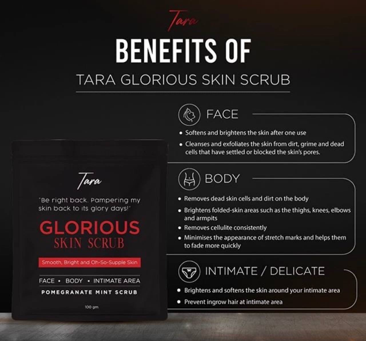 TARA GLORIOUS SKIN SCRUB