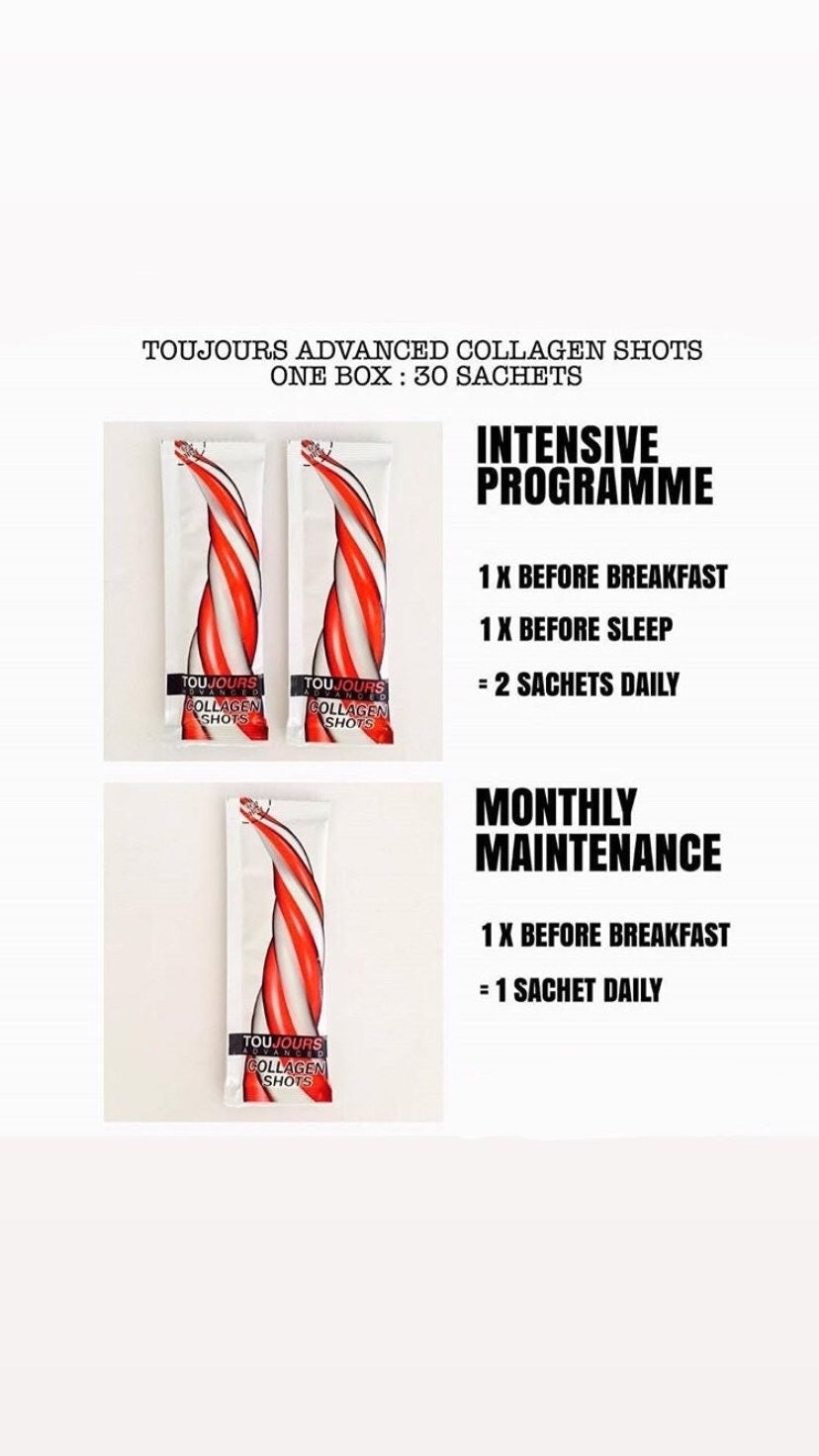 TOUJOURS ADVANCED FRUIT EXTRACT WITH COLLAGEN DRINK